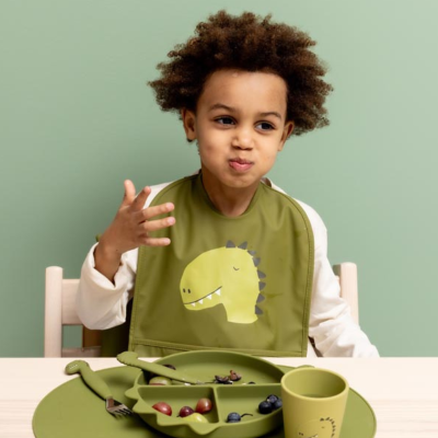 Trixie Pack 2 Babetes Impermeáveis Mr. Dino 3m+ | Farmácia d'Arrábida