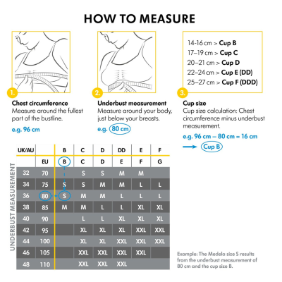 Medela Sutiã Amamentação 3 em 1 Preto M | Farmácia d'Arrábida
