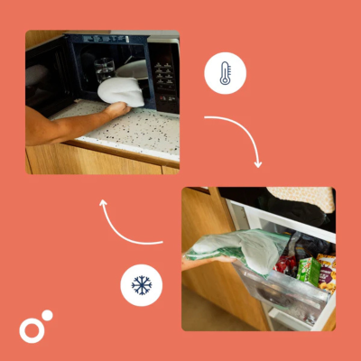 Doomoo Almofada Térmica Maternidade Snoogy Pêssegos | Farmácia d'Arrábida