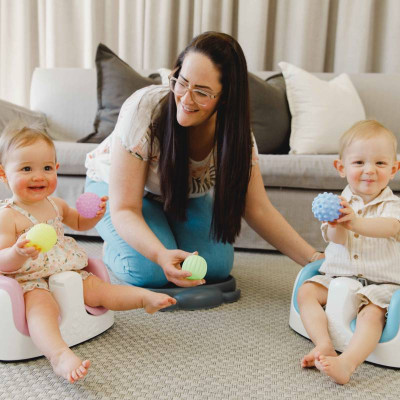 Bumbo Multi Seat Conjunto 3 Assentos Taupe 6-36 | Farmácia d'Arrábida