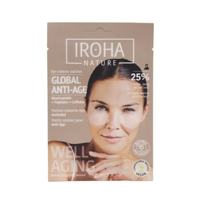 8436036436414 Iroha Global Anti-Age Patches para Olhos | 2 unidades