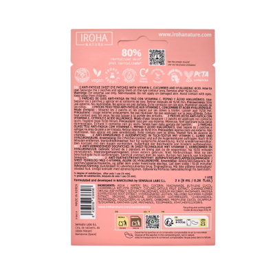 Iroha Global Anti-Age Patches para Olhos | Farmácia d'Arrábida