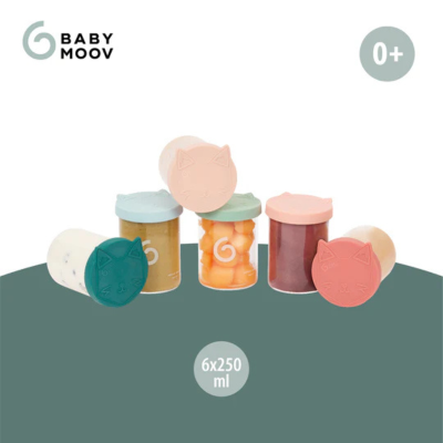 Babymoov Icy Bowls 6x250ml Recipientes Vidro | Farmácia d'Arrábida