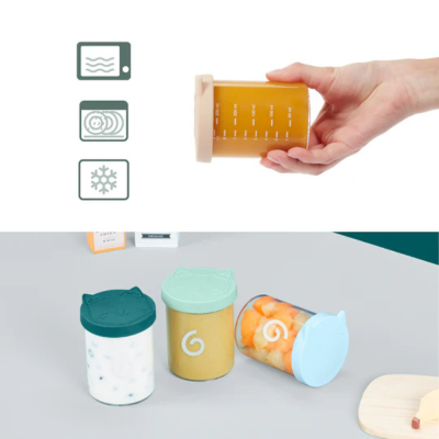 Babymoov Icy Bowls 6x250ml Recipientes Vidro | Farmácia d'Arrábida