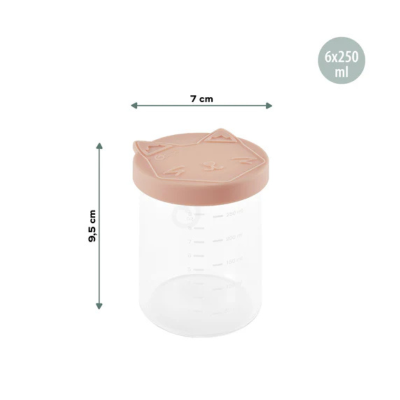 Babymoov Icy Bowls 6x250ml Recipientes Vidro | Farmácia d'Arrábida