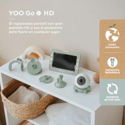 Babymoov Yoo Go+ HD Intercomunicador Vídeo | Farmácia d'Arrábida