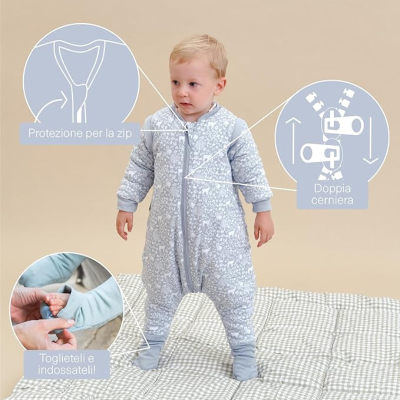 Molis&Co TOG 2.5 +2A Macacão Dormir Mangas  Woodland | Farmácia d'Arrábida