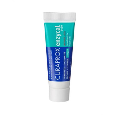 7587352 Curaprox Pasta Dentífrica Enzycal 1450 10ml | Com Flúor e 3 Enzimas Naturais