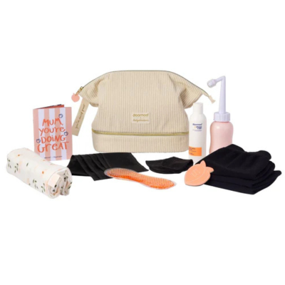 Doomoo Kit Maternidade Pós-Parto Mommy Vanity | 8 Acessórios Essenciais com Necessaire