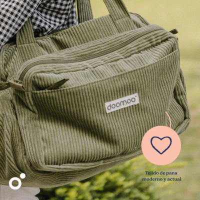 Doomoo Saco Maternidade e Muda Bebé Fluffy Bege | Farmácia d'Arrábida