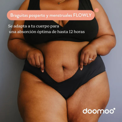 Doomoo Cueca N3 3XL-5XL Pós-Parto/Menstrual Flowly | Farmácia d'Arrábida