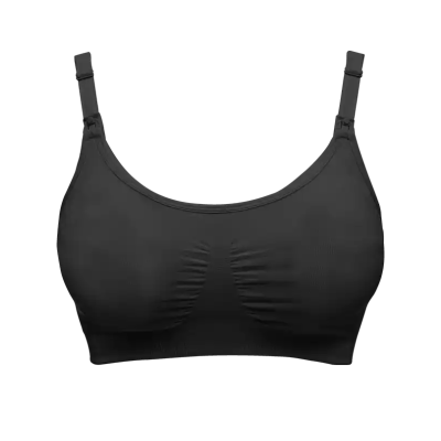 7279281 Medela Sutiã Amamentação 3 em 1 Preto L | Extração Mãos-Livres | Conforto Adaptive Stretch