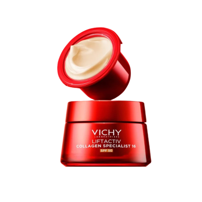 7541375 Vichy Recarga Creme Anti-Idade Liftactiv Collagen Specialist 16 FPS50 50ml