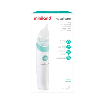 Miniland Nasal Care Aspirador Nasal Elétrico | Farmácia d'Arrábida