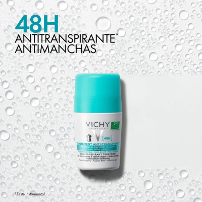 Vichy Pack Antitranspirante Antimanchas Roll-On 48H 2x50ml | Farmácia d'Arrábida