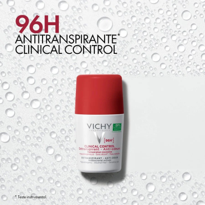 Vichy Pack Clinical Control 96H Mulher Antitranspirante 2x50ml | Farmácia d'Arrábida