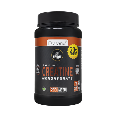 8436601104588 Drasanvi Creatina Monohidrato 200 Mesh 1kg + 20% Grátis | Sabor Neutro | Performance Desportiva
