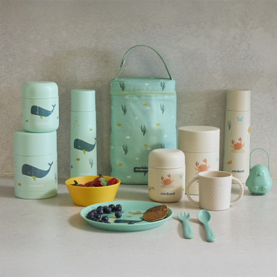 Miniland Whaley Food Thermy Termo Comida Bebé 600ml | Farmácia d'Arrábida