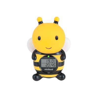 8413082890612 Miniland Termómetro Abelha Banho e Quarto | Alerta Luz