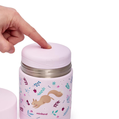Miniland Squirrel Termo para Comida Bebé 600ml | Farmácia d'Arrábida