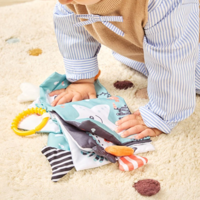 Miniland Sea Soft Book Livro Sensorial Tecido | Farmácia d'Arrábida