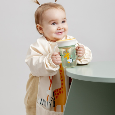 Miniland Jungle Babete Impermeável com Mangas | Farmácia d'Arrábida