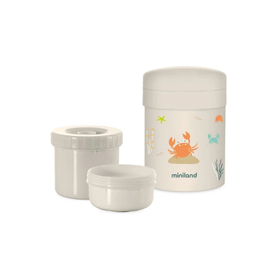 Miniland Valencia Food Thermy Conjunto Termos Sólidos 700ml | Farmácia d'Arrábida