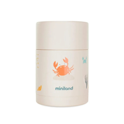 Miniland Crabsy Termo para Comida Bebé 600ml | Aquecimento Direto