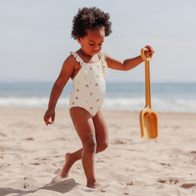 Miniland Pá e Ancinho Grande Mostarda e Verde | Farmácia d'Arrábida