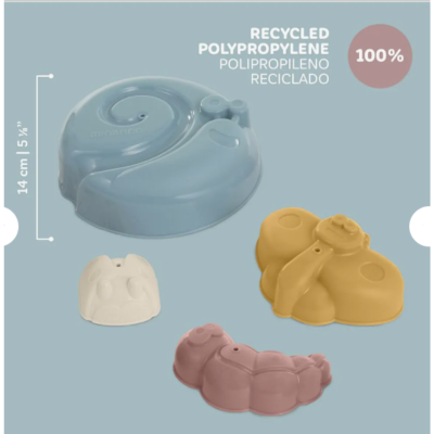 Miniland 4 Formas Geométricas para Areia Creme | Farmácia d'Arrábida