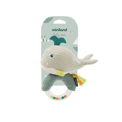 Miniland Ocean Sensory Brinquedo Berço 0-6 Meses | Texturas e Mordedor