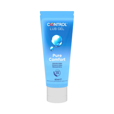 7582718 Control Pure Comfort Gel Lubrificante 80ml | À Base de Água | Hidratação Intensa