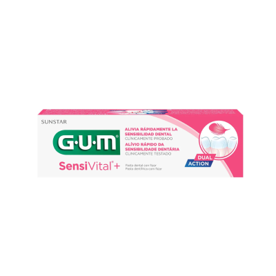 GUM SensiVital+ Pasta Dentífrica 75ml | Farmácia d'Arrábida