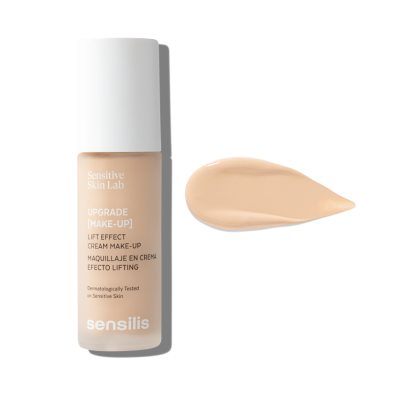7604777  Sensilis Upgrade MakeUp Cream Base Lifting 00 Porcelana 30ml | Alta Cobertura