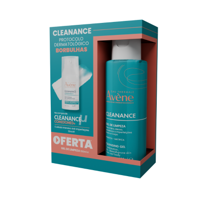Avène Pack Cleanance Comedomed+ 30ml Oferta Gel Limpeza 100ml | Pele Oleosa e Acneica