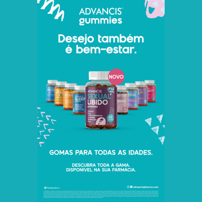 Advancis Sexual Libido Gummies 60 Gomas | Farmácia d'Arrábida