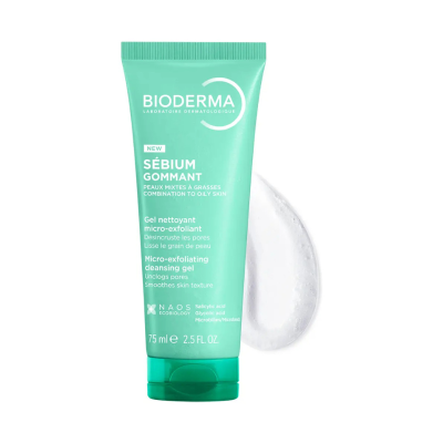 Bioderma Sébium Gommant Gel Esfoliante 75ml | Farmácia d'Arrábida