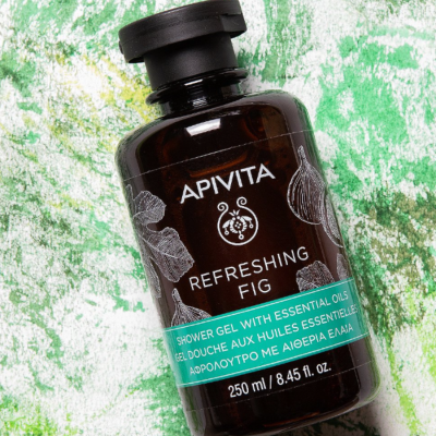 Apivita Gel de Banho Refrescante Figo 250ml | Farmácia d'Arrábida