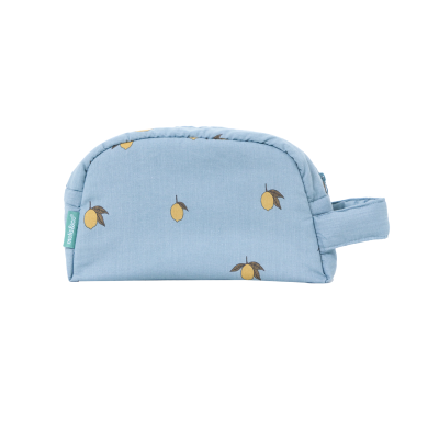 8436579286682 Molis&Co Necessaire de Viagem Colima 17x28cm | Organizador para Mala de Bebé | Estampado Limões