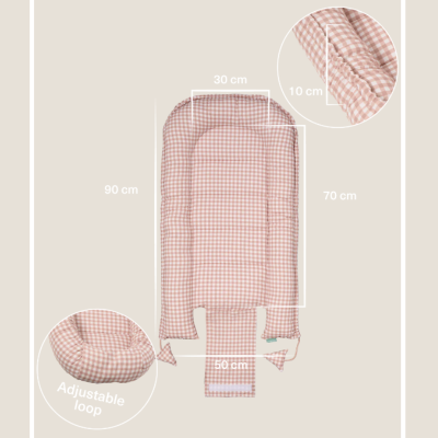 Molis&Co Ninho Bebé Dusty Rose | Farmácia d'Arrábida