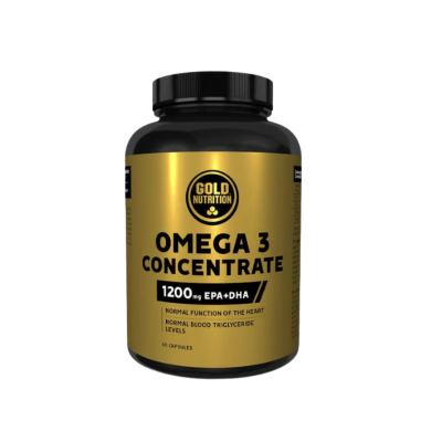 5601607079212 Gold Nutrition Omega 3 Concentrate 60 Cápsulas | Saúde Cardiovascular, Cerebral e Visual