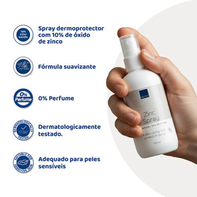 Abena Zink Spray Protetor 100ml | Farmácia d'Arrábida