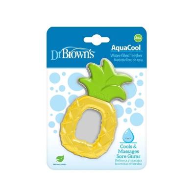 Dr. Brown's AquaCool Mordedor Ananás +3 Meses | Farmácia d'Arrábida