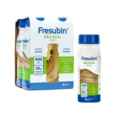 7589382 Fresubin DB 2Kcal Drink Praliné 4x200ml | Para malnutrição associada à doença