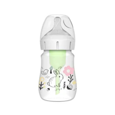 0072239327913 Dr. Brown's Biberão Anticólicas Options+ Boca Larga Bosque 150ml 0+ Meses | Para recém-nascidos