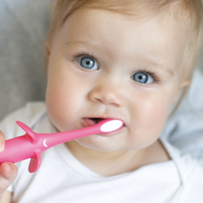 Dr. Brown's Escova Dentes Girafa para Bebé 0-3A | Farmácia d'Arrábida