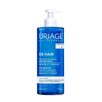 7578500 Uriage DS Hair Champô Caspa 500ml | Caspa Seca e Oleosa