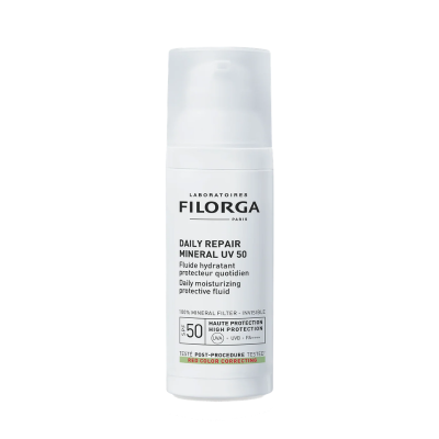 7602540 Filorga Daily Repair Mineral UV50 50ml Fluido Protetor | FPS 50 Mineral com Ação Reparadora