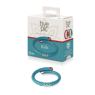 8434048525928 Byepic Pulseira Repelente Criança Coruja Azul | +3 Anos | Citronela