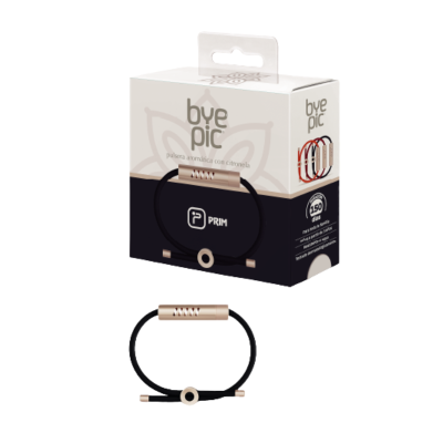 8434048525966 Byepic Pulseira Repelente Mosquitos Cordão Preto | +3 Anos | Citronela | 150 Dias Proteção